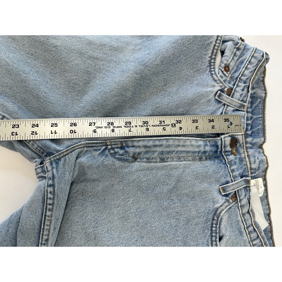 VTG Levi's 512 Jeans Womens 13 Short 28x28 Blue Tapered Leg High Rise Denim 90s - Picture 5 of 15